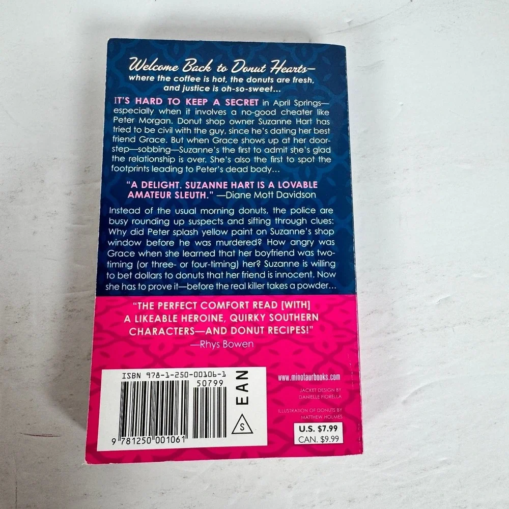 Donut Shop Mystery Series Jessica Beck 2012-2013 Paperback Set w/ Recipes‎